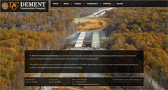 Desktop Screenshot of dementconstruction.com